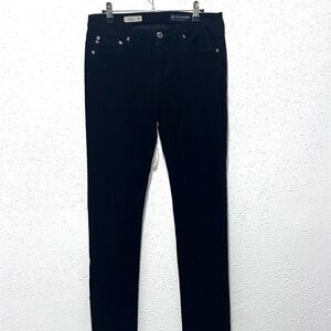 AG Black The Stevie Slim straight Corduroy Pants 28 R